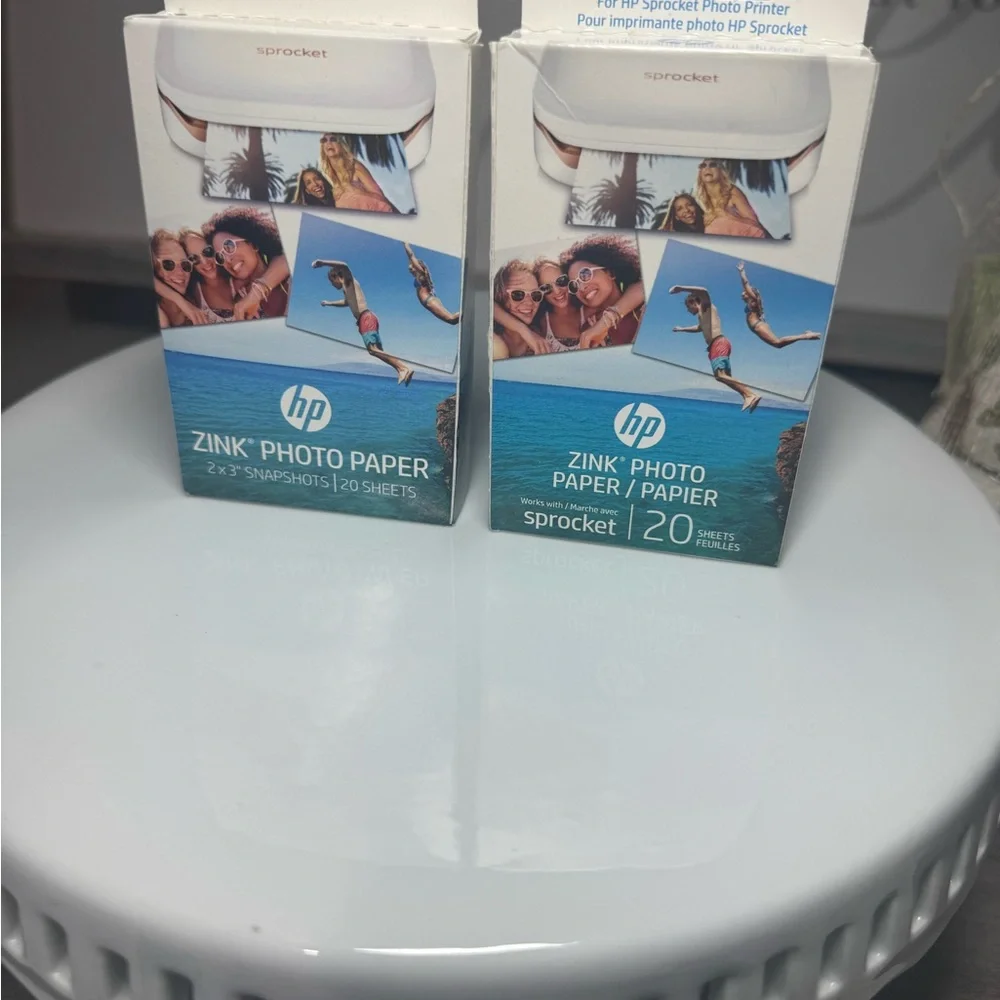 HP Sprocket White Photo Printer